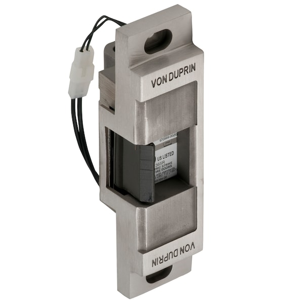 Von Duprin 6100 Series Electric Strikes, 24 VDC Stainless Steel